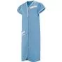 Blouse médicale femme manches courtes DAPHNEE 8PMC00PC Bleu ciel/Blanc