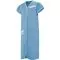 Blouse médicale femme manches courtes DAPHNEE 8PMC00PC Bleu ciel/Blanc